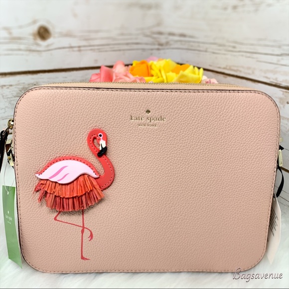 Kate spade bag flamingo pool crossbody wallet coin - Picture 6 of 8